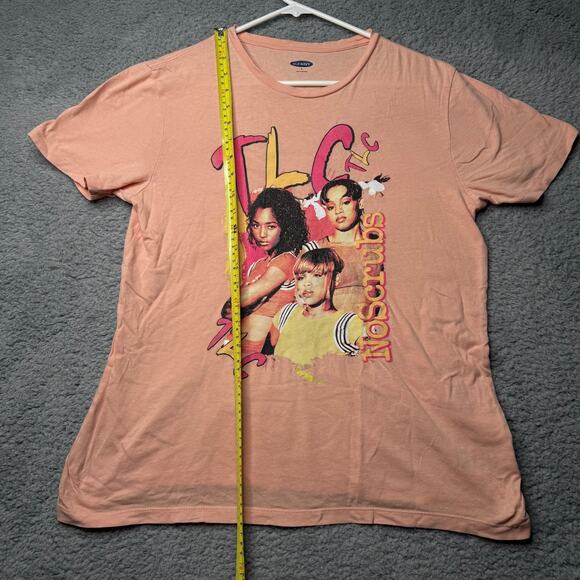 Old Navy TLC Shirt Women's Small Pink Graphic Short Sleeve - Picture 4 of 8